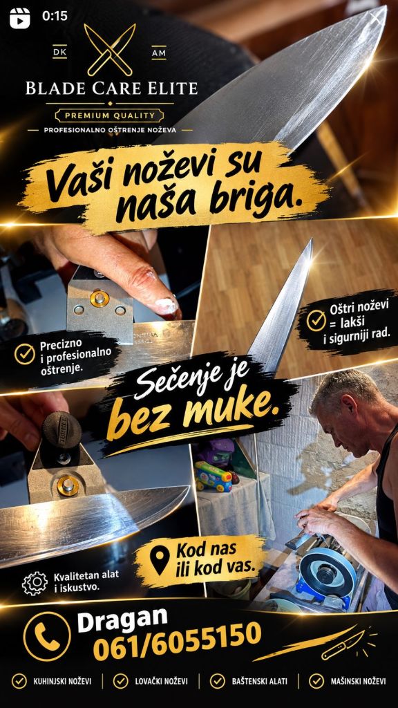 Oštrenje noževa i satara