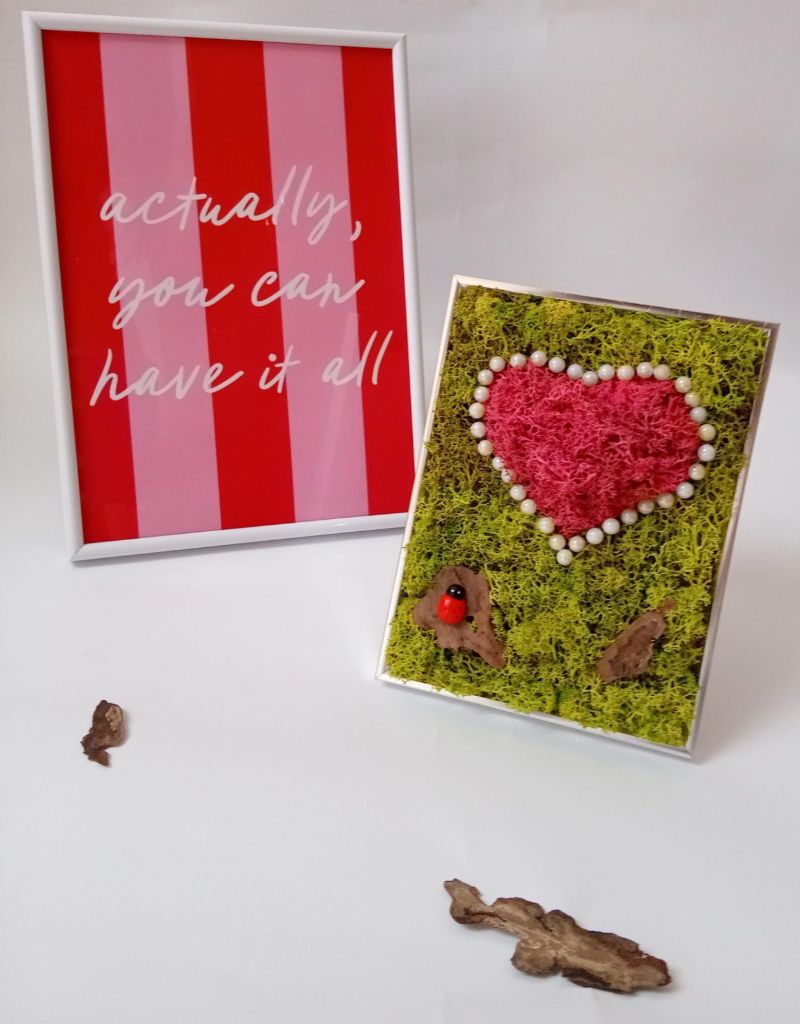 Ladybug | dekoracije od mahovine — slika