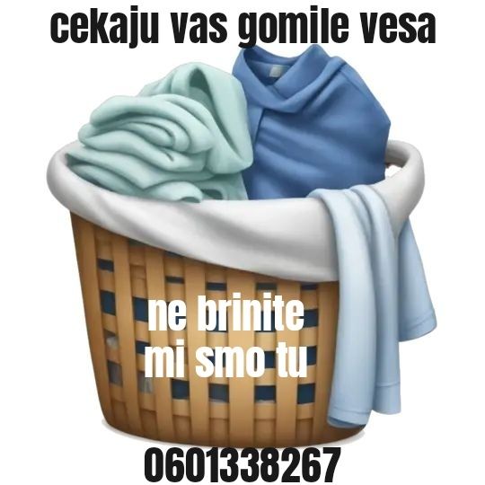 pranje i peglanje vesa — slika