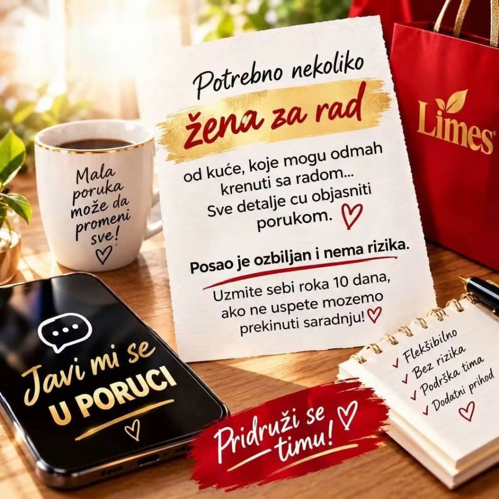 Trazim saradnice i kupce za Limes  — slika